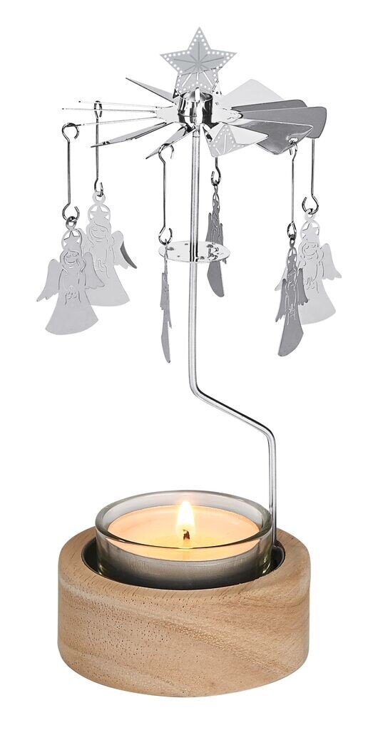MOSES Teelicht Karussell Engel inkl. Teelicht Weihnachten, 14,95 €