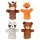 GOKI Handpuppe Pferd, Fuchs, Waschbär oder Bär