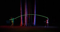 WABOBA Wingman UFO aus Silikon mit LED Licht Ø 15cm Frisbee