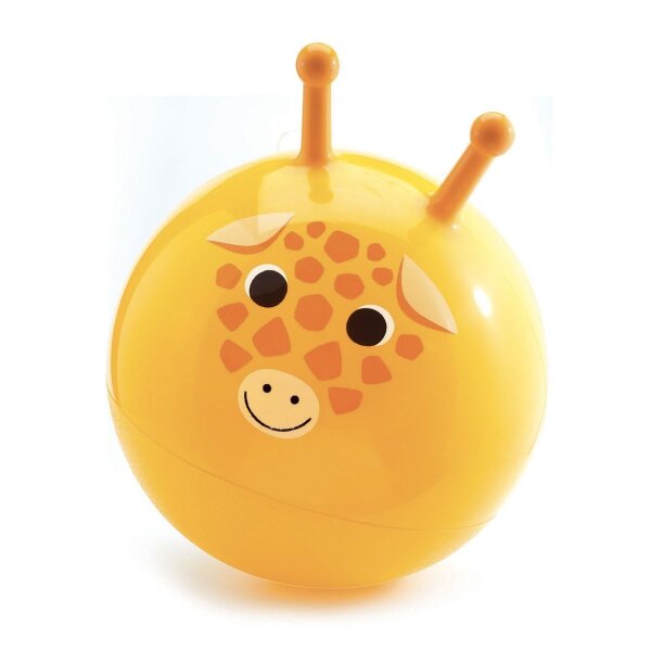 DJECO Hüpfball Jumpy Gigi Springball Giraffe ab 3 Jahren