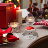 LEGAMI Set mit 12 weihnachtlichen Tischkärtchen...