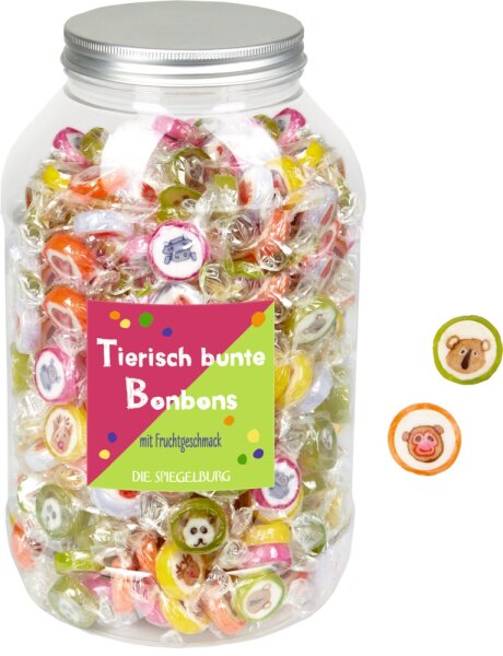 CS Tierisch bunte Bonbons - Bunte Geschenke 0,20€/ Stück