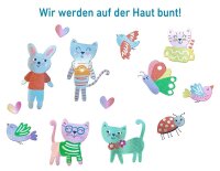 MOSES bunte Metallic Tattoos Frühling Ostern