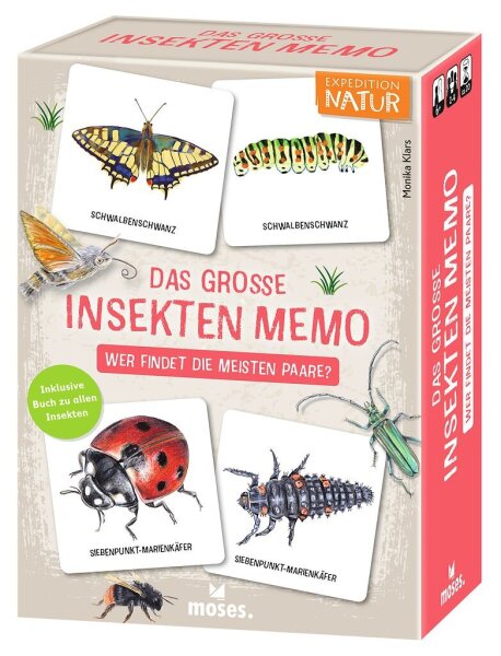 MOSES Expedition Natur Insekten Memo inkl. Broschüre
