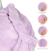 LEGAMI Handtuch für Haare Turban Einhorn Love my Hair Microfaser