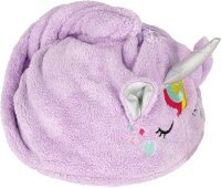LEGAMI Handtuch für Haare Turban Einhorn Love my Hair Microfaser