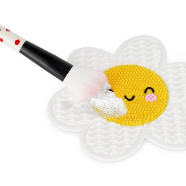 LEGAMI Reinigungspad BLUME für Make up Pinsel Brush it Off
