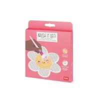 LEGAMI Reinigungspad BLUME für Make up Pinsel Brush...