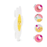 LEGAMI Reinigungspad BLUME für Make up Pinsel Brush it Off