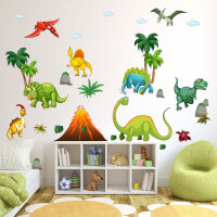 017 Wandtattoo Dinosaurier - 1500 x 840 mm