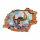 099 Wandtattoo Drache 2 - Loch in der Wand  - 1250 x 870 mm