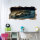 104 Wandtattoo Sportwagen gold - Loch in der Wand  - 1000 x 500 mm