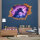 212 Wandtattoo Einhorn - Loch in der Wand - Größe 1250 x 870 mm