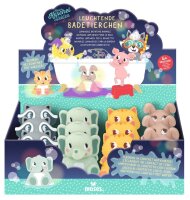 MOSES Kleine Kuschelhelden leuchtende Badetiere - Motiv Waschbär