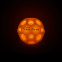 WABOBA Moonball Ball Ø 63mm MoonShine Springball leuchtet - Farbe grün