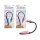 TRENDHAUS LED Leselampe Flexi rosa o. blau mit Clip - Farbe blau