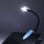 TRENDHAUS LED Leselampe Flexi rosa o. blau mit Clip - Farbe blau
