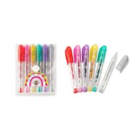 TRENDHAUS GOOD FEELINGS 6 Mini Gelstifte bunt oder pastell - Farbe bunt