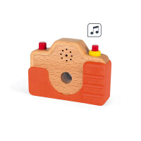 JANOD Kamera mit Licht und Sound aus Holz Foto