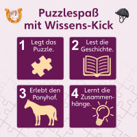 KOSMOS Wissens Puzzle WAS IST WAS junior - Entdecke die Pferde & Ponys