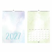 Bastelkalender Watercolor Fotokalender 2027