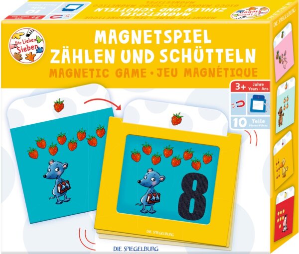 CS Magnetspiel Zählen & Schütteln - Die Lieben Sieben