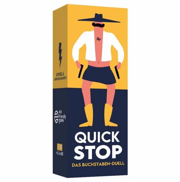 IDENA QuickStop Das Buchstaben Duell ab 10 Jahren