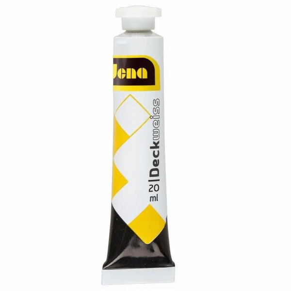 IDENA Deckweiß 20ml Tube für Farbkasten Wasserfarben