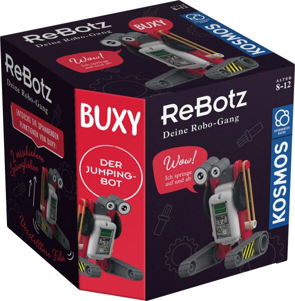 KOSMOS ReBotz - Buxy der Jumping Bot - Experimentierkasten