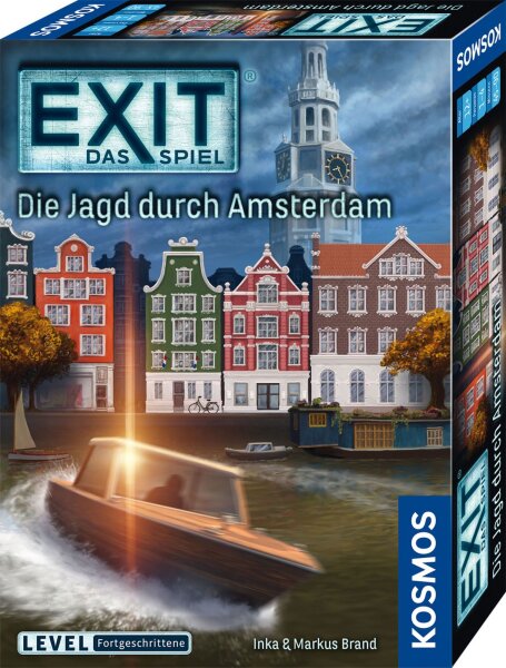 KOSMOS EXIT® - Das Spiel: Die Jagd durch Amsterdam Level: Fortgeschrittene
