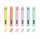 LEGAMI Mini Textmarker 6er Set - Teddy Style Bär Pastell
