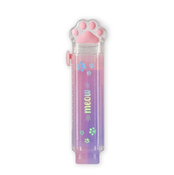 LEGAMI Einschiebbares Radiergummi - Meow Radierer Katze KITTY Tatze