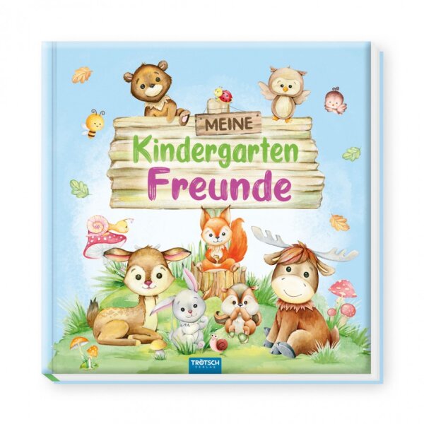 TRÖTSCH Kindergarten Album Waldfreunde Freundebuch Tiere