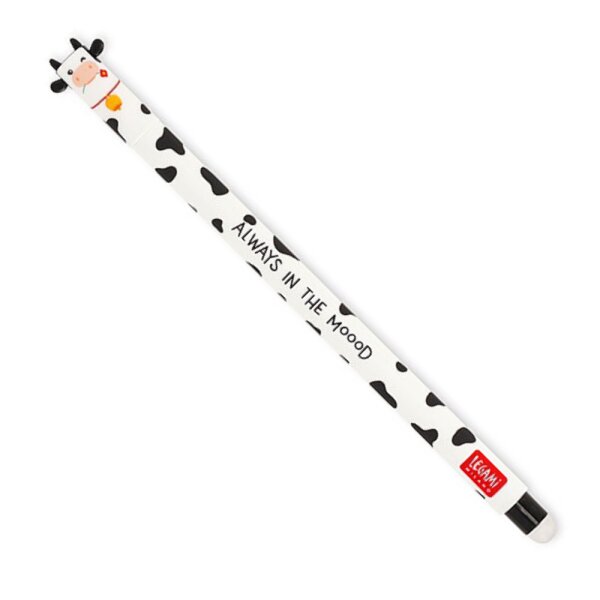 LEGAMI löschbarer Gelstift Kuh - Tinte schwarz - Erasable Pen