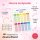 Kinder Lernposter - das kleine 1x1 bunt - DIN A3 - 420 x 297 mm