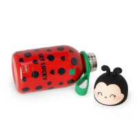 LEGAMI Kinder Trinkflasche Thermosflasche Marienkäfer Hot&Cold 310ml