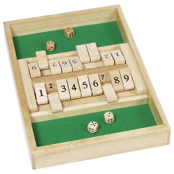 GOKI Doppelspiel Shut the box
