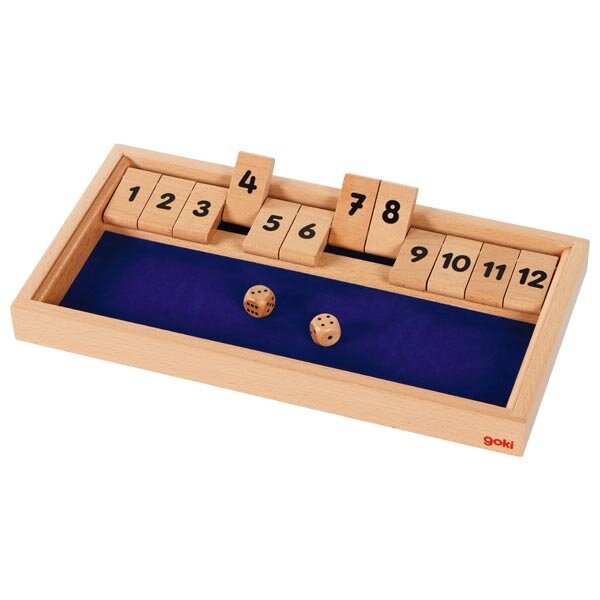 GOKI Würfelspiel Shut the Box | Rechnen, Spielen & Gewinnen!