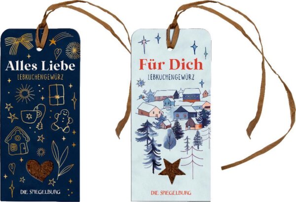 CS Geschenkanhänger mit Lebkuchengewürz - Make a wish