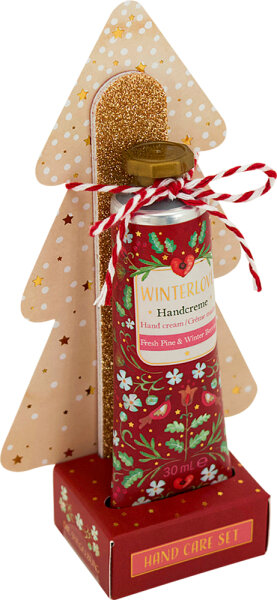 CS Handcreme mit Nagelfeile - Festliche Weihnachten