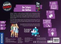 KOSMOS Krimi Puzzle 200 Teile Die drei !!! - Schatz der Delfine