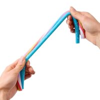 TRENDHAUS Glitzer Power Schnur Anti-Stress-Spielzeug in 7 glitzernden Farben