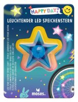 MOSES Happy Day Leuchtender Speichenstern LED vers. Farben