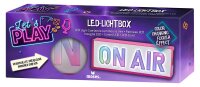 MOSES LED Lichtbox On Air – Studio-Feeling für Spieleabende & Streams