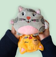 MOSES Flauschiger Wende-Freund Maus oder Katze