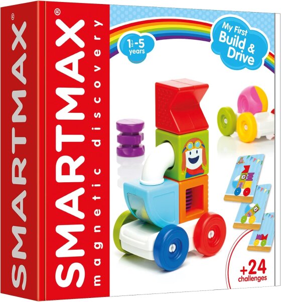 SMARTMAX My First Build & Drive magnetische Bausteine