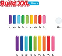 SMARTMAX Build XXL 70-Teiliges Magnetspiel Für Kinder | Lernspielzeug