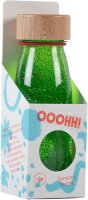 PETIT BOUM Float Bottle – Grün | Sensorikflasche für Babys und Kleinkinder