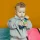 PETIT BOUM Move Bottle Spiral Blue – Sensorikflasche mit Bewegung & Farbe
