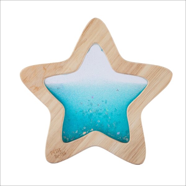 PETIT BOUM Sensorik Star Orion türkis | Montessori Sinnesspielzeug